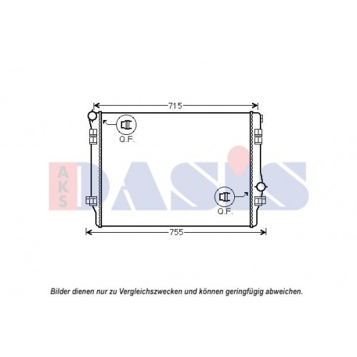 Ψυγείο Νερού SKODA SUPERB 2013 - 2015 745106300