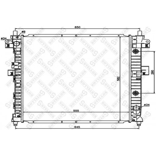 Ψυγείο Νερού SSANGYONG KYRON 2007 - 769106310