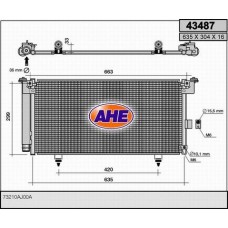 Ψυγείο A/C (Εξωτερικό) SUBARU LEGACY 2009 - 2014 771006400