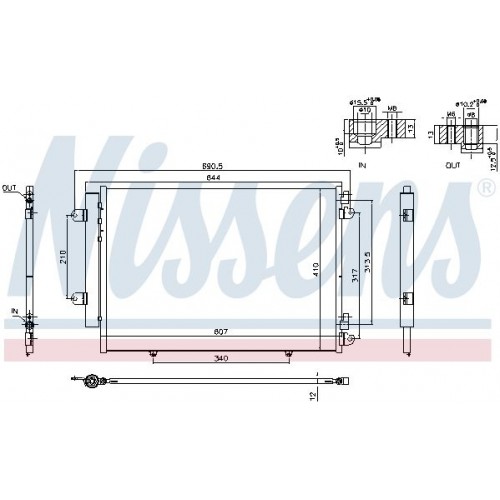 Ψυγείο A/C (Εξωτερικό) SUZUKI SX4 S-CROSS 2016 - ( F/L ) 797106420