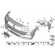 Προφυλακτήρας Βαφόμενος Με ParkTronic BMW X2 2017 - Εμπρός 165003610