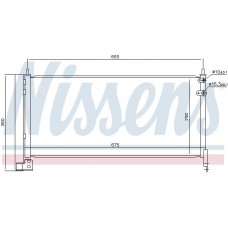 Ψυγείο A/C (Εξωτερικό) TOYOTA AURIS 2013 - 2015 830106420