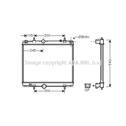 Ψυγείο Νερού TOYOTA PROACE 2013 - 2016 836206310