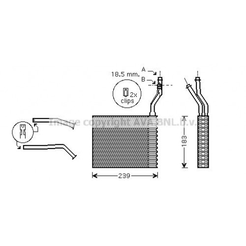 Ψυγείο Intercooler VOLVO S40 2007 - 2012 ( MS ) 852006500