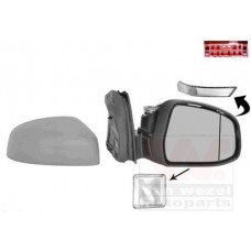 Καθρέπτης Ηλεκτρικός Θερμαινόμενος Ηλεκτρικά Ανακλινόμενος Βαφόμενος Με Φλας Φως Ασφαλείας FORD FOCUS 2011 - 2014 Δεξιά 320007501