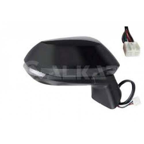 Καθρέπτης Ηλεκτρικός Θερμαινόμενος Ηλεκτρικά Ανακλινόμενος Βαφόμενος Με Φλας Με Blis TOYOTA COROLLA 2019 - Αριστερά 834407582