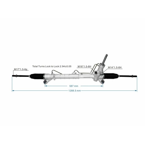 Κρεμαργιέρα & Αντλία Υδραυλικού MAZDA 3 2004 - 2006 ( BK ) JRP954