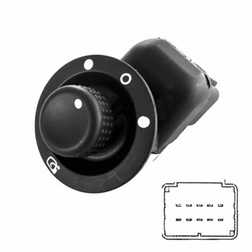 Διακόπτης Καθρεπτών RENAULT CAPTUR 2013 - 2017 672007160