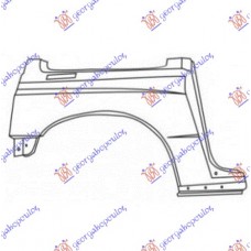 Φτερό SUZUKI VITARA 1989 - 1993 Πίσω Δεξιά 010001681