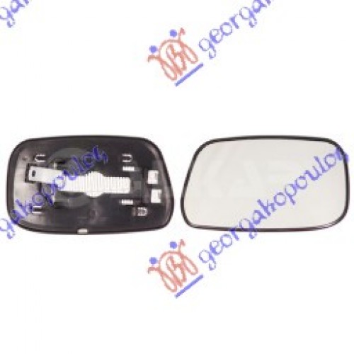 Κρύσταλλο Καθρέφτη Θερμαινόμενο TOYOTA AVENSIS 2000 - 2003 ( T220 ) Δεξιά 013207601