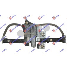 Γρύλος Παραθύρου Ηλεκτρικός Με Μοτέρ VW POLO 1999 - 2001 ( 6N2 ) Πίσω Αριστερά 017207067