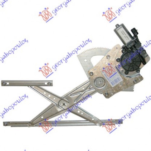 Γρύλος Παραθύρου Ηλεκτρικός Με Μοτέρ TOYOTA YARIS 2003 - 2006 ( XP10 ) Εμπρός Αριστερά 022507072