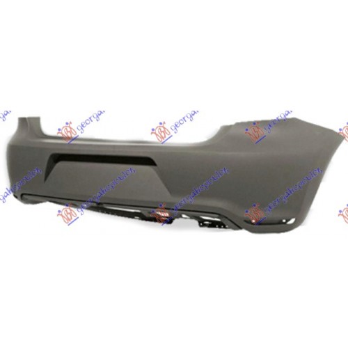 Προφυλακτήρας (GT/GTi/WRC) Βαφόμενος VW POLO 2009 - 2014 ( 6R ) Πίσω 038703645