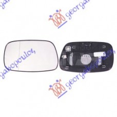 Κρύσταλλο Καθρέφτη Θερμαινόμενο TOYOTA COROLLA 2002 - 2004 ( E120 ) Αριστερά 044107602