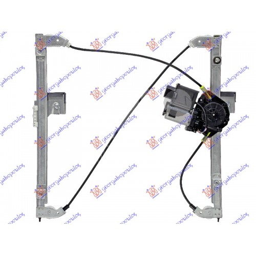 Γρύλος Παραθύρου Ηλεκτρικός Με Μοτέρ VW POLO CLASSIC 1996 - 2006 ( 6KV2 ) Εμπρός Αριστερά 049707052