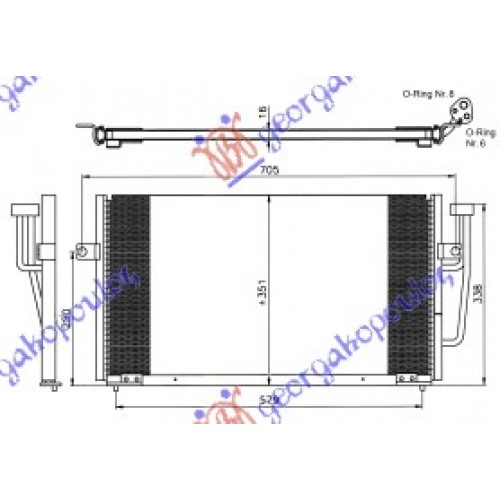 Ψυγείο Νερού VOLVO S40 2000 - 2004 ( VS ) 056306410