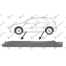 Μαρσπιέ Μεταλλικός VW JETTA 2005 - 2011 ( 1K2 ) Αριστερά 065308282
