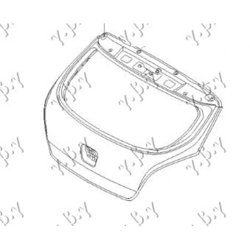 Πόρτα KIA CEED 2007 - 2009 (ED) 066701490 Πόρτα KIA CEED 2007 - 2009 (ED) 066701490