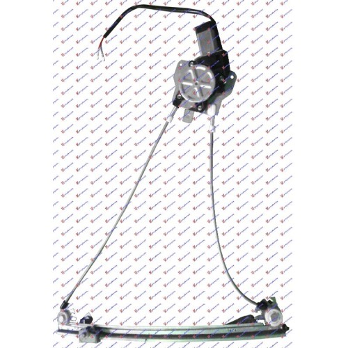 Γρύλος Παραθύρου Ηλεκτρικός Με Μοτέρ PEUGEOT 306 1993 - 1996 ( N3 ) Εμπρός Δεξιά 083607041