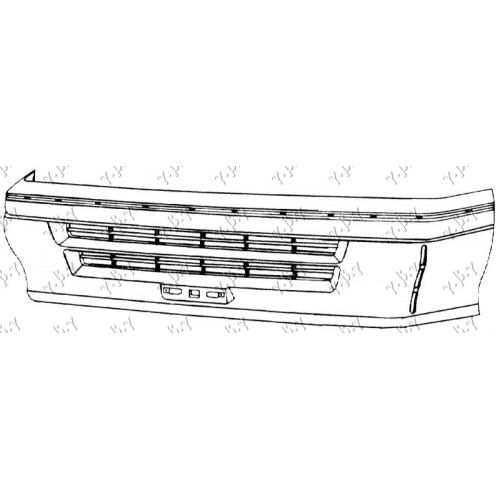 Προφυλακτήρας TOYOTA HIACE 1992 - 1996 ( H100 ) Εμπρός 087303370