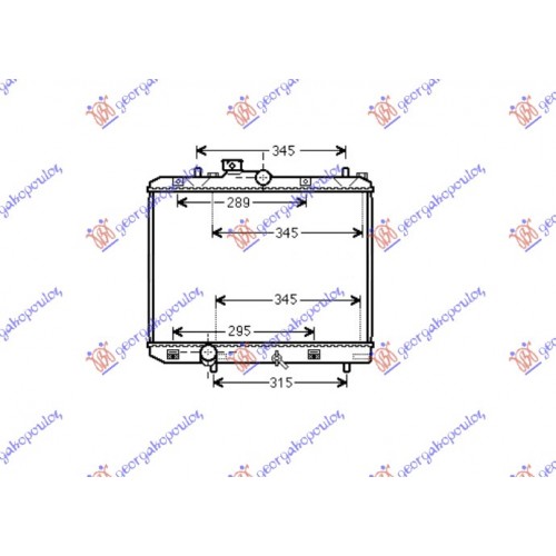 Ψυγείο Νερού SUZUKI SPLASH 2008 - 2012 ( A5B ) 089706300