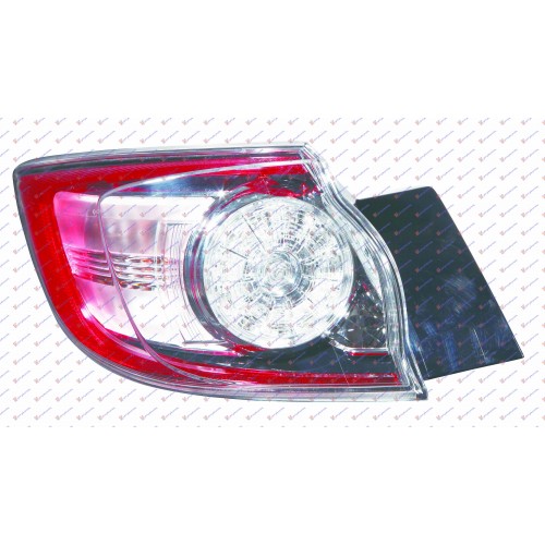 Φανάρι Πίσω Εξωτερικό Led MAZDA 3 2009 - 2014 ( BL ) Αριστερά 096705822