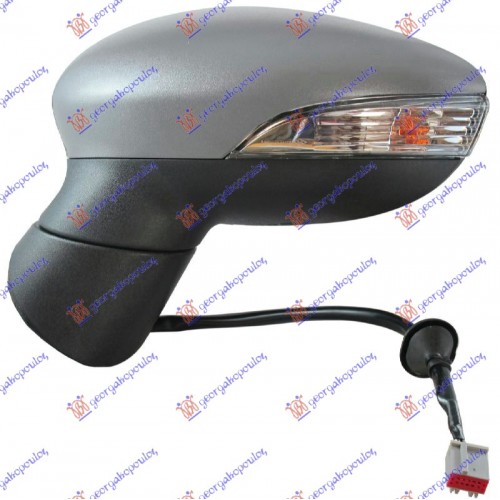 Καθρέπτης Ηλεκτρικός Θερμαινόμενος Ηλεκτρικά Ανακλινόμενος Βαφόμενος Με Φλας FORD FIESTA 2013 - 2016 Αριστερά 324007502