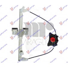 Γρύλος Παραθύρου Ηλεκτρικός Χωρίς Μοτέρ SEAT LEON 2013 - 2016 Πίσω 724007063