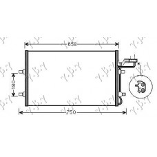 Ψυγείο A/C (Εξωτερικό) VOLVO S40 2007 - 2012 ( MS ) 852006400