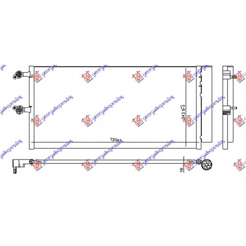 Ψυγείο A/C (Εξωτερικό) VOLVO XC60 2016 - 859106400 Ψυγείο A/C (Εξωτερικό) VOLVO XC60 2016 - 859106400