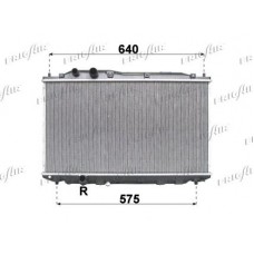 ΨΥΓΕΙΟ ΝΕΡΟΥ 1.8 ΒΕΝΖΙΝΗ ΜΗΧΑΝΙΚΟ (ΚΑΤΩ ΚΟΛΑΡΟ ΚΟΥΜΠΩΤΟ) (372x679) (NISSENS) HONDA CIVIC 2006 - 2009 ( FD / K / N ) 081106330