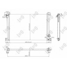 ΨΥΓΕΙΟ 1.4-1.6i16V ΒΕΝ +/-AC (60x42) MINI CLUBMAN 2006 - 2011 ( R55 ) 696806300