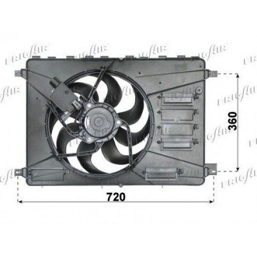 Βεντιλατέρ Νερού FORD GALAXY 2006 - 2011 ( Mk2 )( WA6 ) 069906440 Βεντιλατέρ Νερού FORD GALAXY 2006 - 2011 ( Mk2 )( WA6 ) 069906440