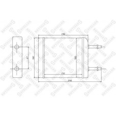 ΨΥΓΕΙΟ ΚΑΛΟΡΙΦΕΡ (B) +/-ΑC (152x178) CHEVROLET-DAEWOO MATIZ 2005 - 2010 ( M200 ) 029206500