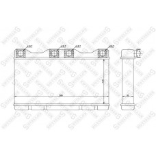 ΨΥΓΕΙΟ ΚΑΛΟΡΙΦΕΡ (BR) (135x268x32) BMW 7 Series 1994 - 2001 ( E38 ) 157806500