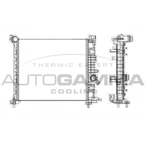 ΨΥΓΕΙΟ 1,3-1,7 CDTi (47x42,8) ΜΗΧΑΝΙΚΟ OPEL MERIVA 2010 - 2014 602006325