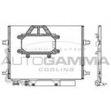 ΨΥΓΕΙΟ A/C 3.5-5.5 ΒΕΝΖΙΝΗ - 3.0 ΠΕΤΡΕΛΑΙΟ (628x442x16) MERCEDES CLS 2008 - 2010 ( F/L )( C219 ) 532006410