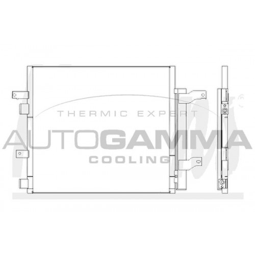 ΨΥΓΕΙΟ A/C 3.0-5.0 ΒΕΝΖΙΝΗ (525x447) JAGUAR XF 2008 - 2012 ( X250 ) 420506430