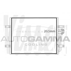 ΨΥΓΕΙΟ Α/C ELECTRIC (607x457x16) VW CRAFTER 2017 - 895006420