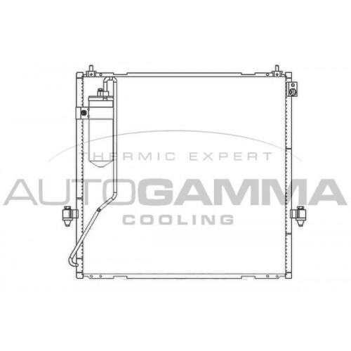 ΨΥΓΕΙΟ A/C 3.0-3.5i V6 24V ΒΕΝΖΙΝΗ - 2.5-3.2 DID ΠΕΤΡΕΛΑΙΟ (546x500) MITSUBISHI PAJERO 2007 - 2012 554006410