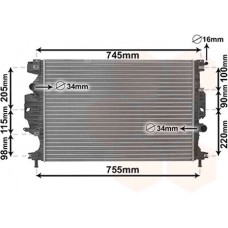ΨΥΓΕΙΟ ΝΕΡΟΥ 2.0 TDCi (T7C) ΠΕΤΡΕΛΑΙΟ ΜΗΧΑΝΙΚΟ (670x448) FORD GALAXY 2015 - 316106300