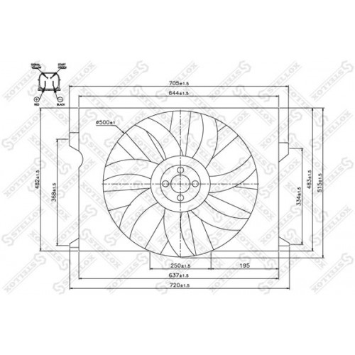 Βεντιλατέρ Νερού MERCEDES CLS 2008 - 2010 ( F/L )( C219 ) 532006460 Βεντιλατέρ Νερού MERCEDES CLS 2008 - 2010 ( F/L )( C219 ) 532006460