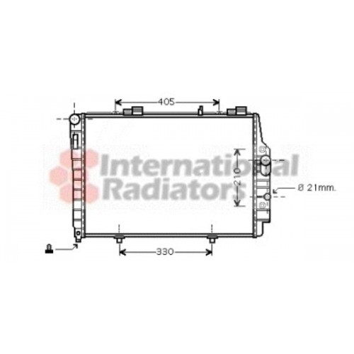 ΨΥΓ. 2.0-2.3KPR.00- M/A +/-AC(61x42) MERCEDES CLK 1997 - 2002 ( C208 ) 018106310