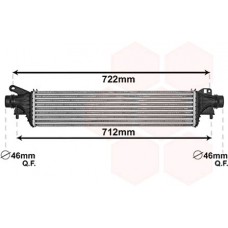 ΨΥΓΕΙΟ INTERCOOLER 1.3 CDTI ΠΕΤΡΕΛΑΙΟ (571x127x50) OPEL CORSA 2014 - ( E ) 610006215