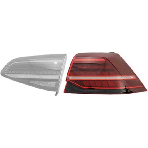 Φανάρι Πίσω Εξωτερικό Led VW GOLF 2017 - 890105841