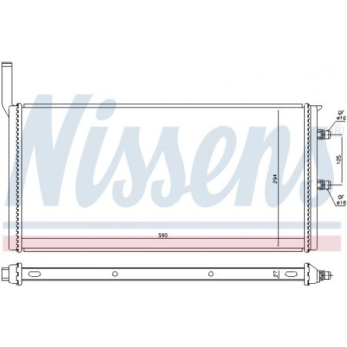 Ψυγείο Νερού Βοηθητικό BMW 5 Series 2010 - 2014 (F10) (F11) 160006360