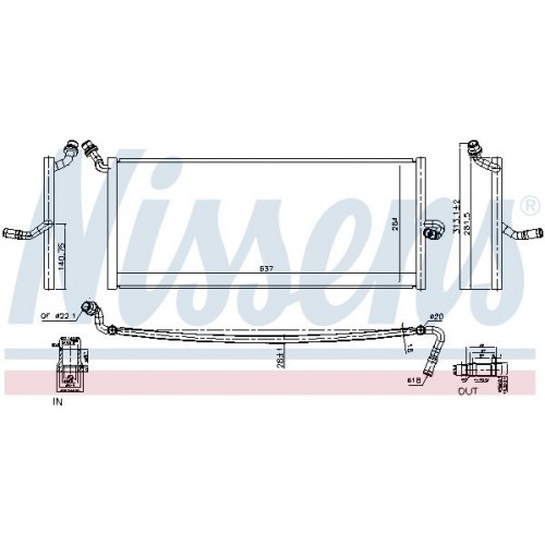 Ψυγείο Βοηθητικό MERCEDES E CLASS 2012 - 2016 ( F/L )( W212 ) 540006300 Ψυγείο Βοηθητικό MERCEDES E CLASS 2012 - 2016 ( F/L )( W212 ) 540006300