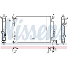 ΨΥΓΕΙΟ 1.2-1.4i ΒΕΝΖΙΝΗ ΜΗΧΑΝΙΚΟ (500x375x16) (NRF) HYUNDAI i20 2018 - 366306340