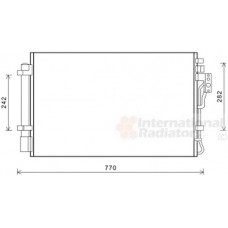 ΨΥΓΕΙΟ A/C 2.4 BENZINH (66.5x42.5) KIA SORENTO 2012 - 2014 ( XM ) 426206400