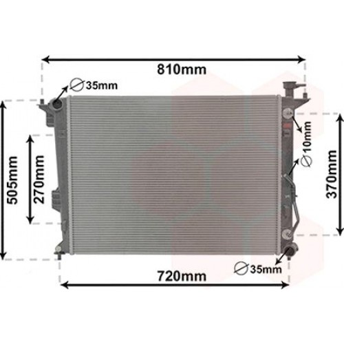 ΨΥΓΕΙΟ ΝΕΡΟΥ 2.0 i/GDi ΒΕΝΖΙΝΗ ΑΥΤΟΜΑΤΟ (635x480x14) KIA CARENS 2013 - 422806310